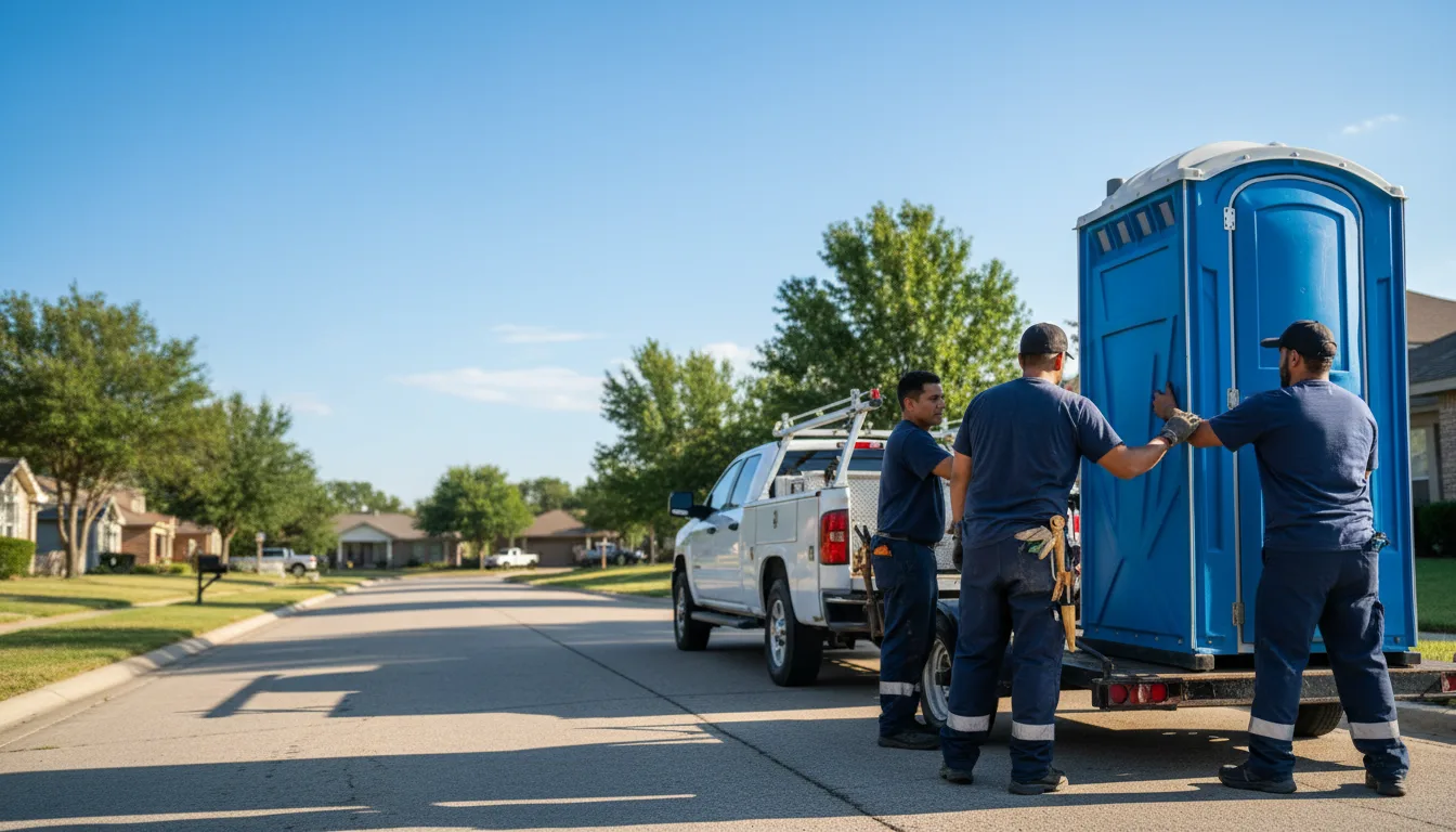 Portable Toilet Rental in Huntley, IL near me